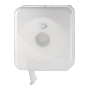 Mini Jumbo Toiletroldispenser - Pearl White