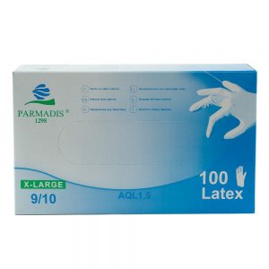 Latex wegwerphandschoen - 100 stuks - Extra Large