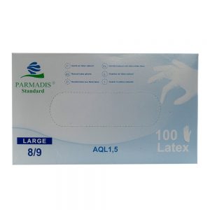 Latex wegwerphandschoen - 100 stuks - Large