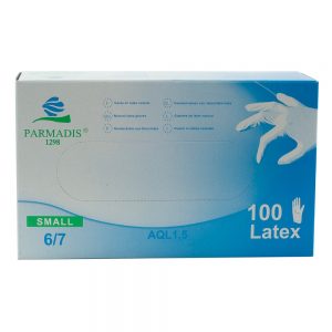 Latex wegwerphandschoen - 100 stuks - Small