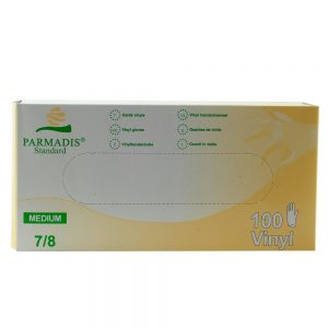 Vinyl wegwerphandschoen - Medium - 100 stuks