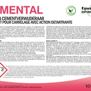 Cemental kalk en cementverwijderaar - 10 l