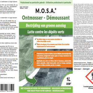 M.O.S.A Ontmosser - 1 liter - BE-REG-01456