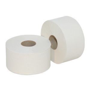 Mini toiletrol wit - 12 rollen 180 - M