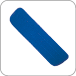 Microvezelmop Blauw (om nat te poetsen/Superflipper)