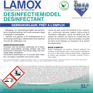 Lamox Gebruiksklaar Desinfectiemiddel 5 liter