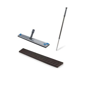 Stofwisdoekhouder 60 cm set met mousse en steel